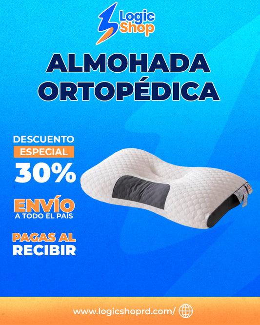 Almohada Ortopédica Cervical Care™ | Sueño Profundo, Columna Alineada sin dolor de cuello