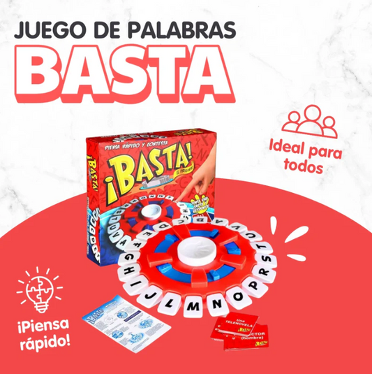 Juegos de palabras "Basta" Lexora™ | Desafía tu mente y gana: ¡El juego que pone a prueba tu rapidez!