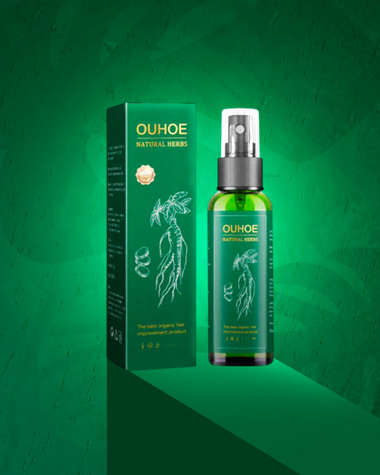 Spray Crecimiento del Cabello OUHOE™ | Raíces fuertes, crecimiento real (30ml)