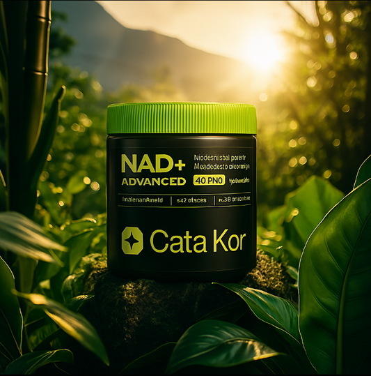 Suplemento NAD+ ADVANCED Cata-Kor™ | Vitalidad, enfoque y juventud. Todo en una cápsula.