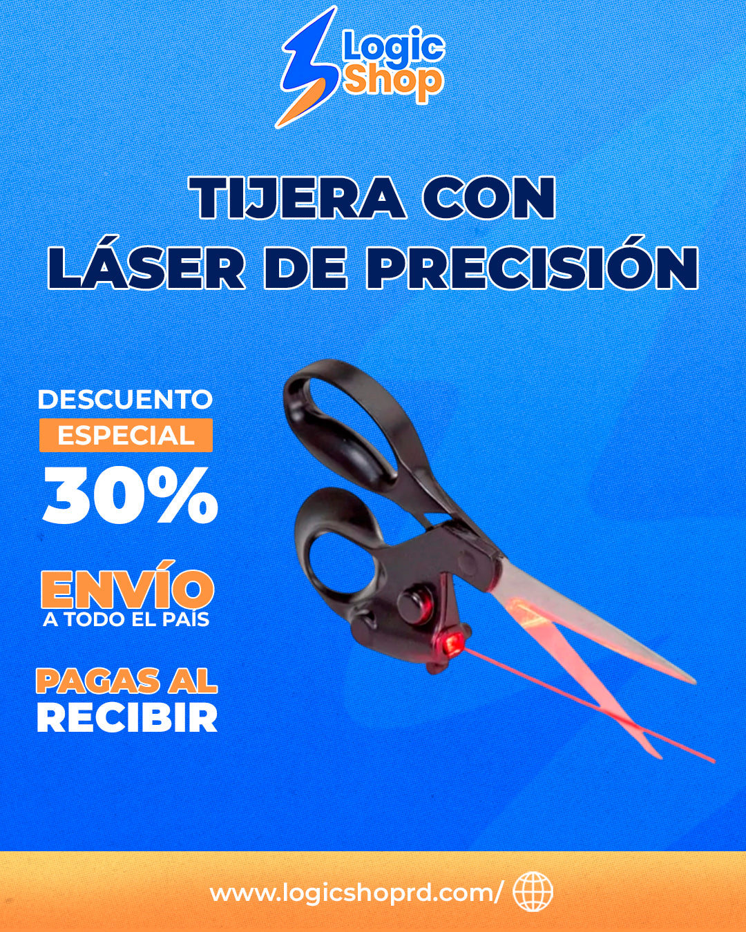 Tijera con Láser de Precisión Mibo™ | Crea Sin Límites: Herramientas Que Transforman Tu Creatividad