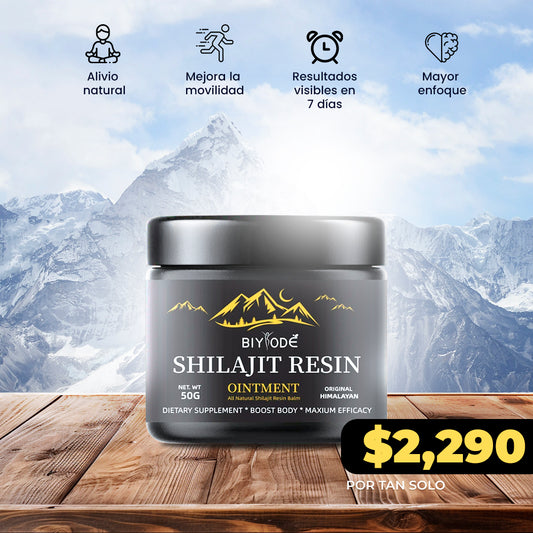 Shilajit Biyode™ | El secreto milenario para rendir más cada día