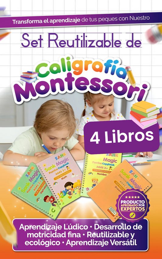 Sank Magic™ Caligrafia Magica | Mejora la letra de tu niño y su inteligencia