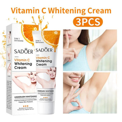 Crema Blanqueadora Sadoer™ | Despídete de las manchas: piel más clara, suave y radiante en semanas