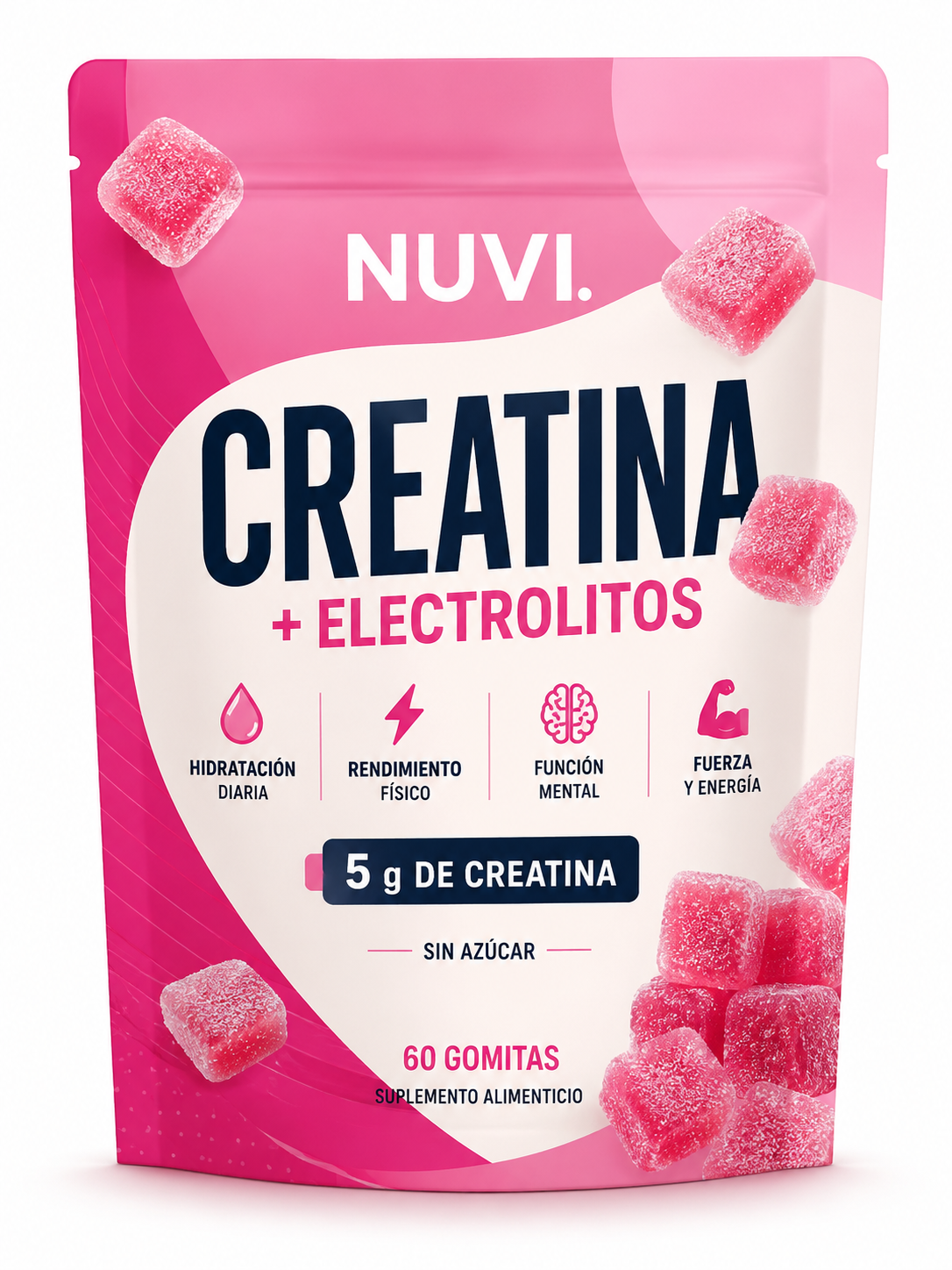Nuvi Gomitas de creatina
