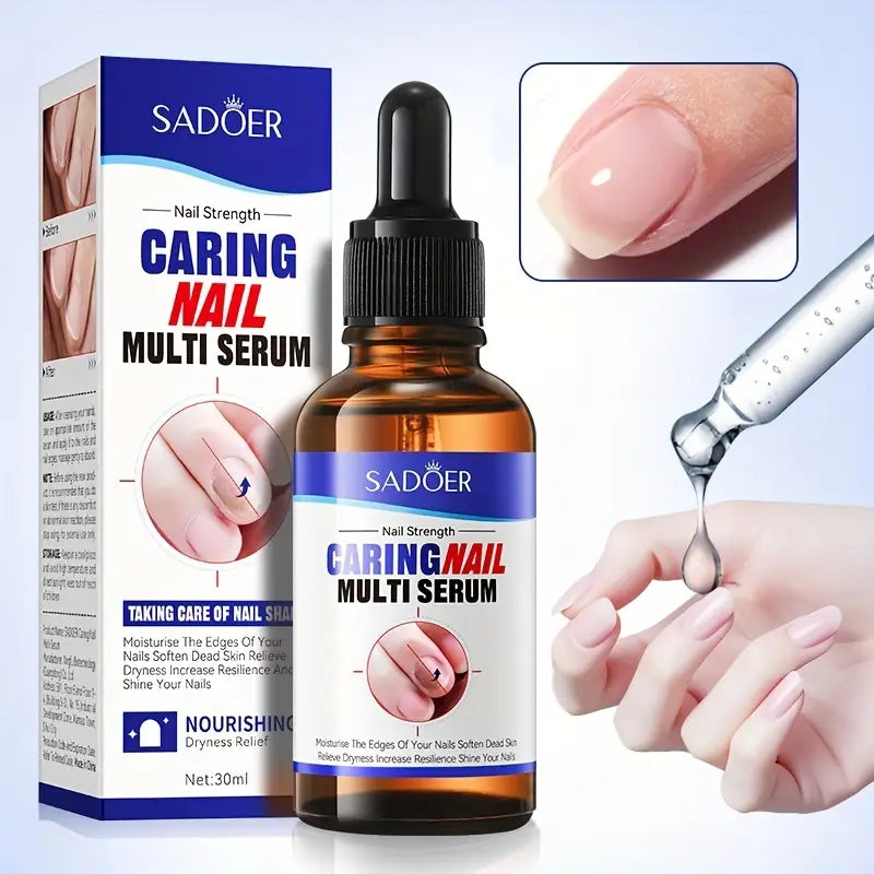 Serum Fortalecedor de Uñas Sadoer™ | Uñas fuertes y radiantes en solo 7 días