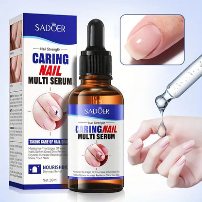 Serum Fortalecedor de Uñas Sadoer™ | Uñas fuertes y radiantes en solo 7 días