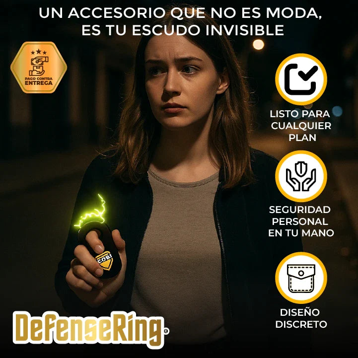 DefenseRing® | Anillo Evita Asaltos