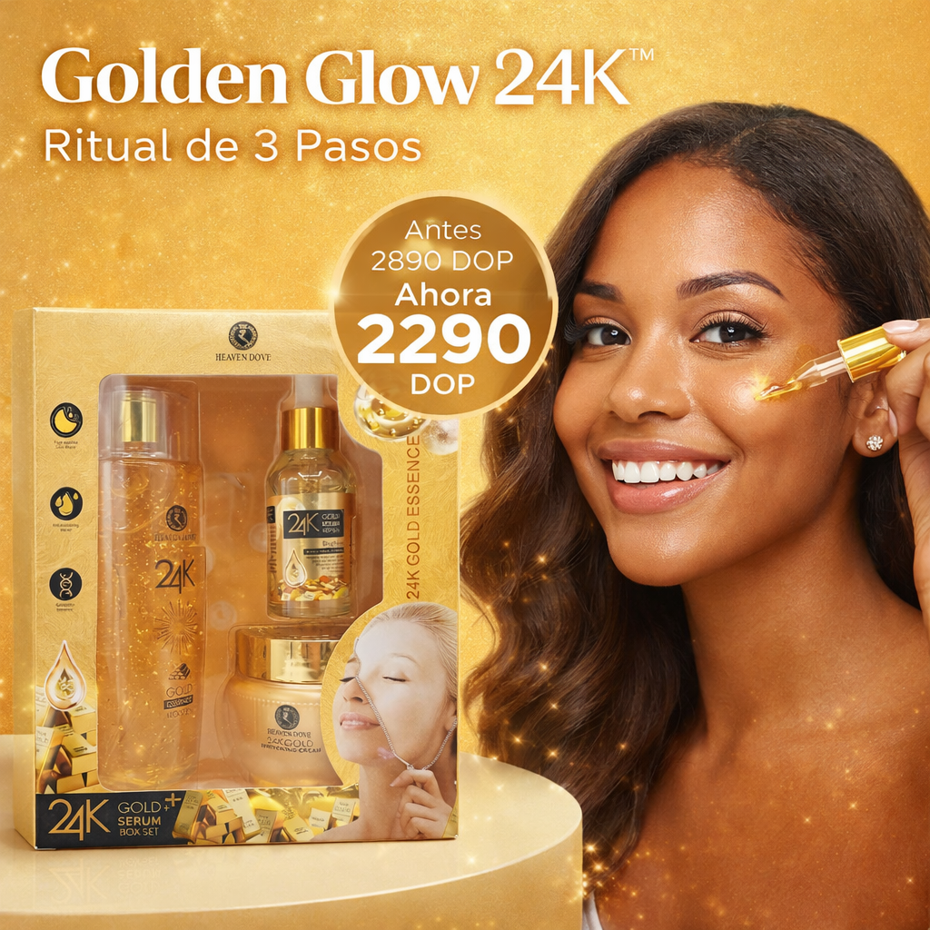 Golden Glow 24K™ - Rutina Rostro Impecable 24K