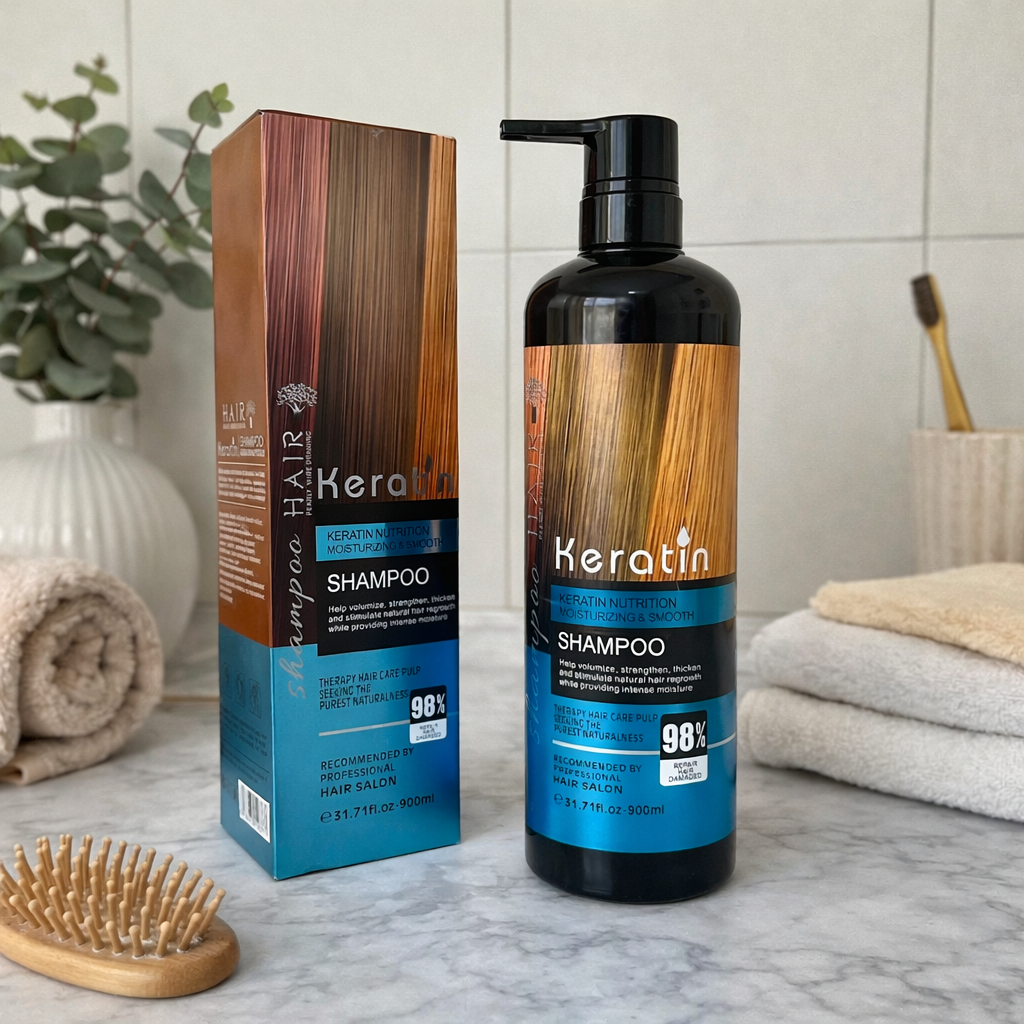Shampoo Keratín™  ¡Cero Pelo Quebradizo!