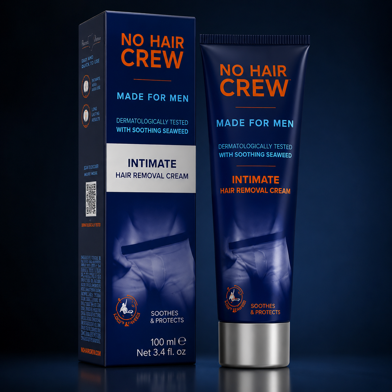 No Hair Crew™ !Afeitado sin dolor ni Quemason¡