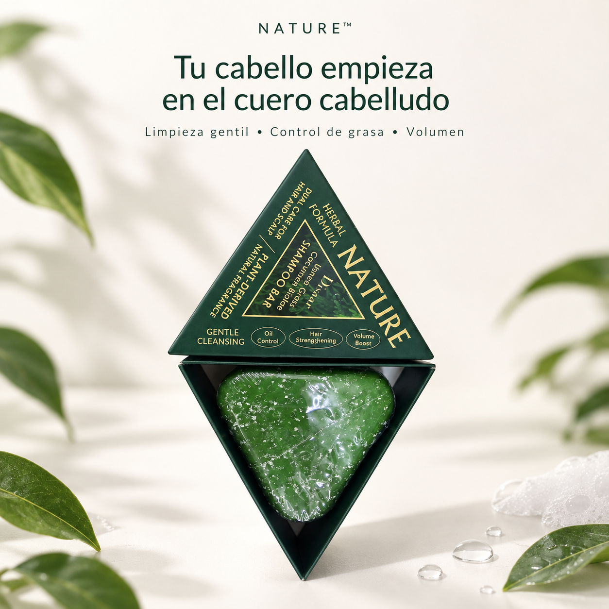 NATURE™ Tu cabello empieza en el cuero cabelludo