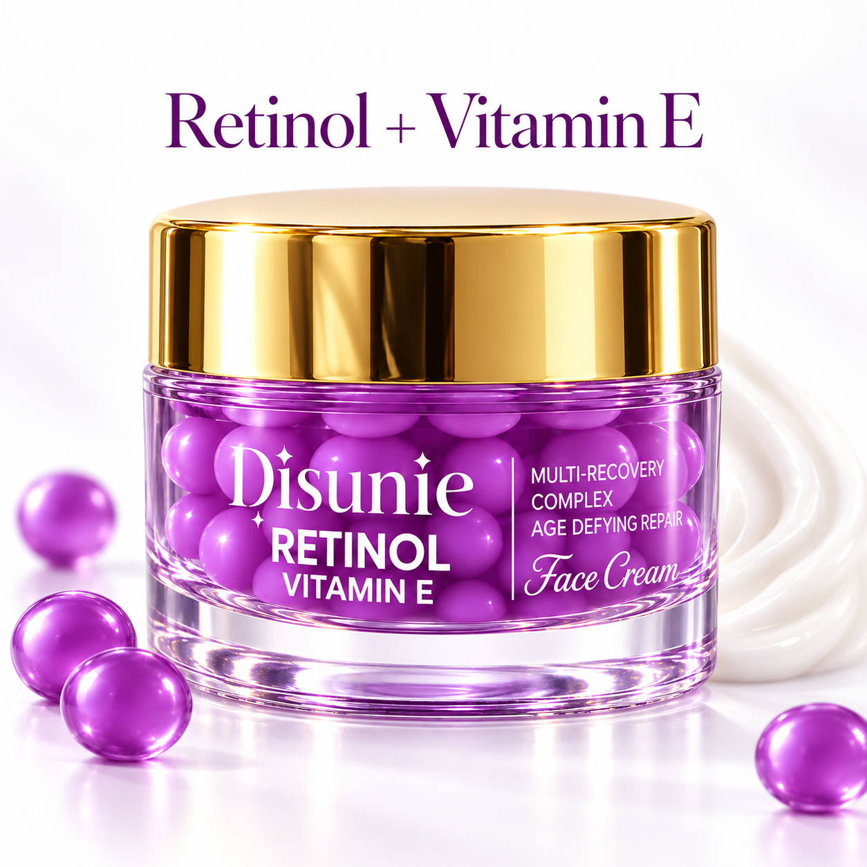DISUNIE™ Retinol + Vitamin E - Rutina simple y Elegante