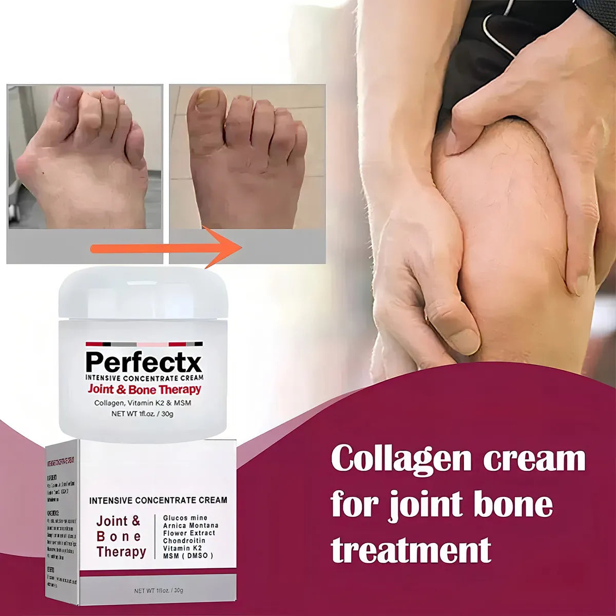 Crema para Articulaciones Perfectx™ | Muévete sin dolor. Vive sin límites.