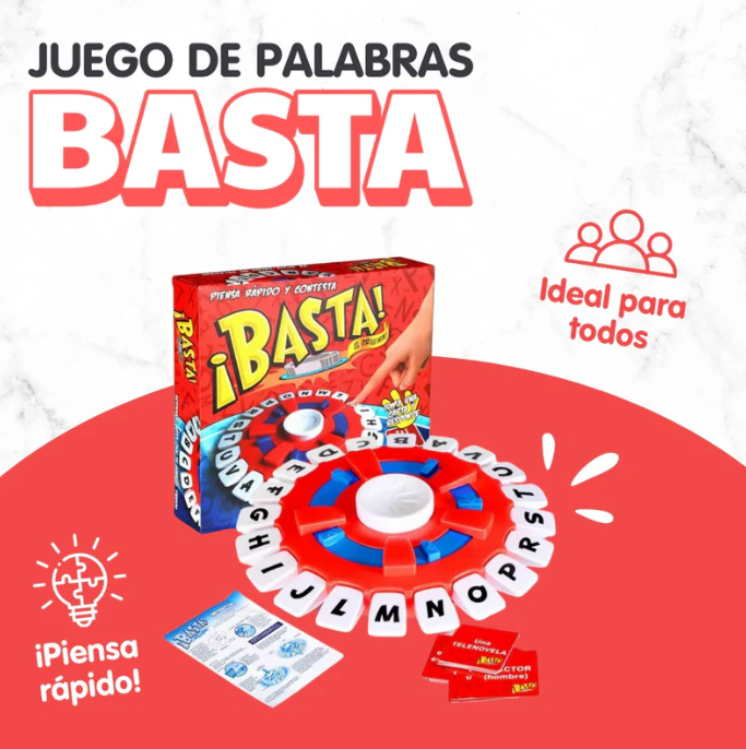 Juegos de palabras "Basta" Lexora™ | Desafía tu mente y gana: ¡El juego que pone a prueba tu rapidez!