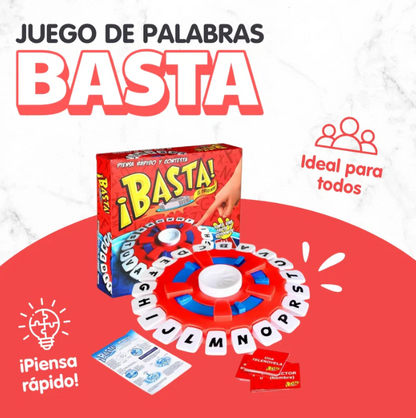 Juegos de palabras "Basta" Lexora™ | Desafía tu mente y gana: ¡El juego que pone a prueba tu rapidez!