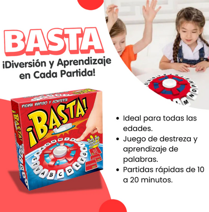 Juegos de palabras "Basta" Lexora™ | Desafía tu mente y gana: ¡El juego que pone a prueba tu rapidez!