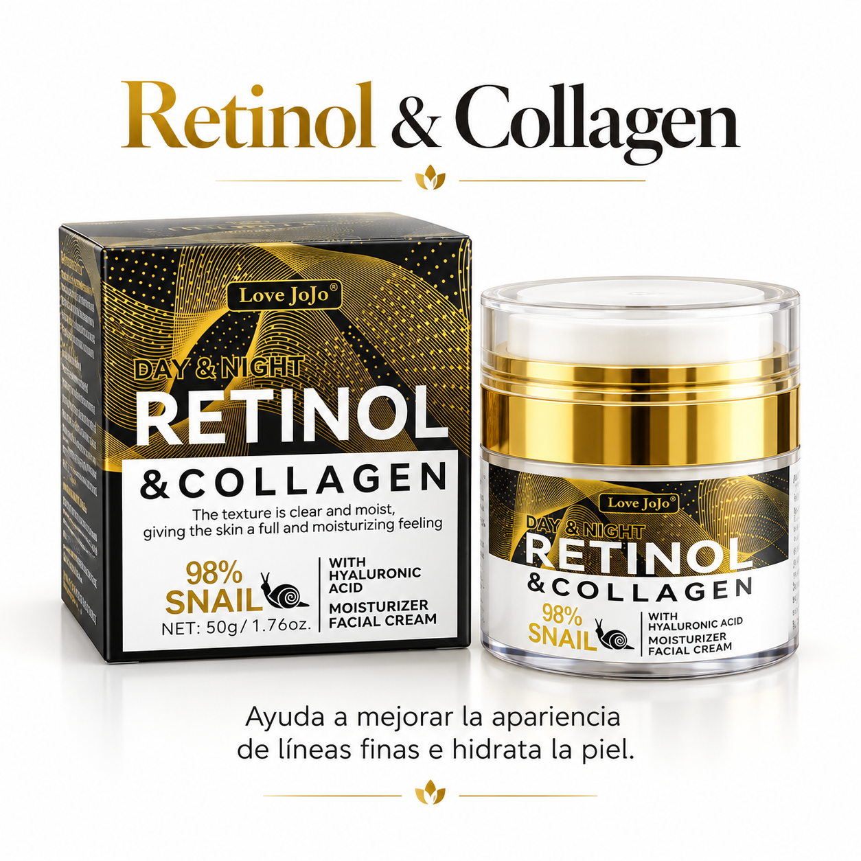 Retinol & Collagen - Volver a mirarte al espejo y sentirte hermosa