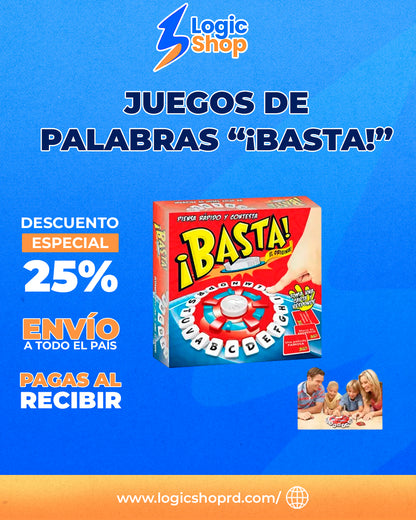 Juegos de palabras "Basta" Lexora™ | Desafía tu mente y gana: ¡El juego que pone a prueba tu rapidez!