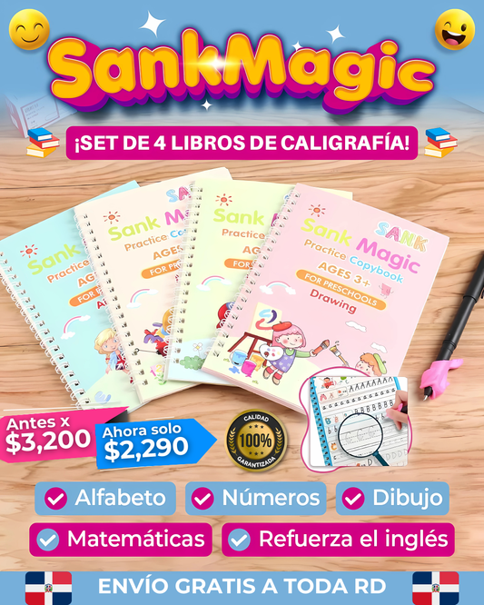Set de caligrafía magica 4 en 1❤️