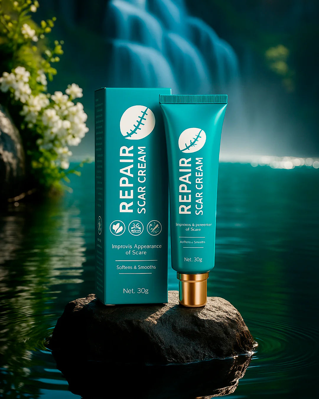 Crema para eliminar cicatrices DermaSilk™ | No más cicatrices. Solo piel renovada