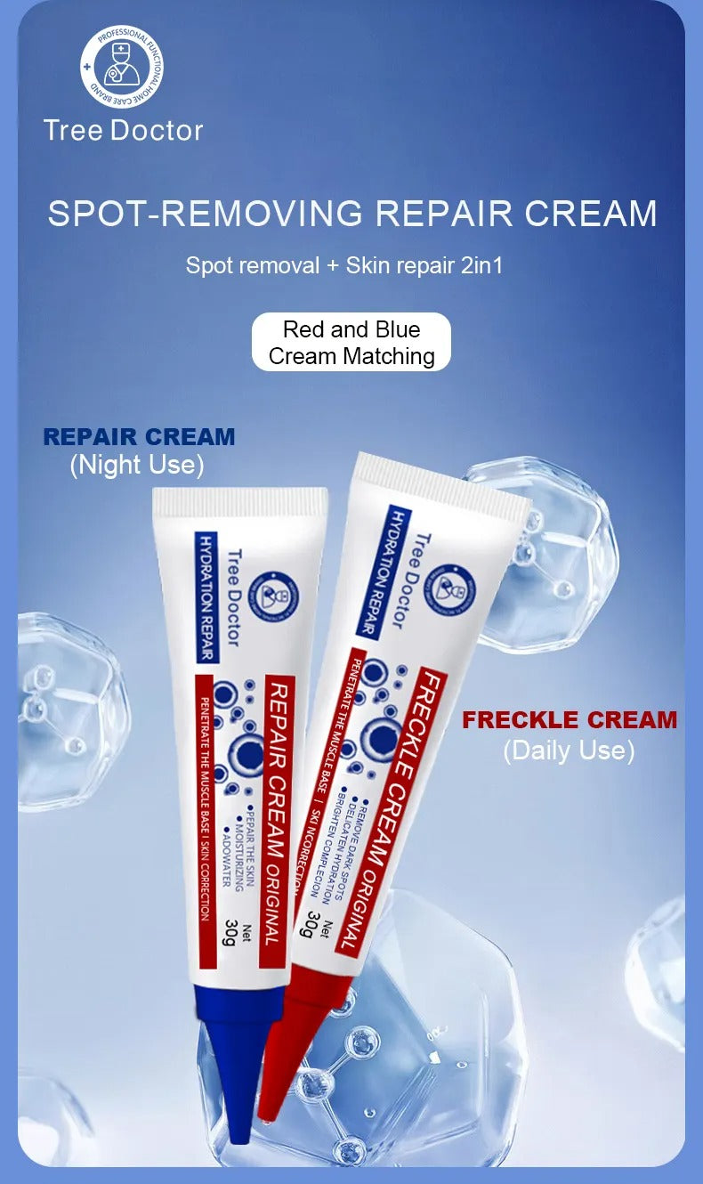 Crema para eliminar cicatrices Three Doctor™ | No más cicatrices. Solo piel renovada
