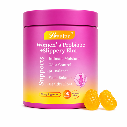 Gomitas Leefar™ ¡Probióticos Femeninos + Olmo Resbaladizo!