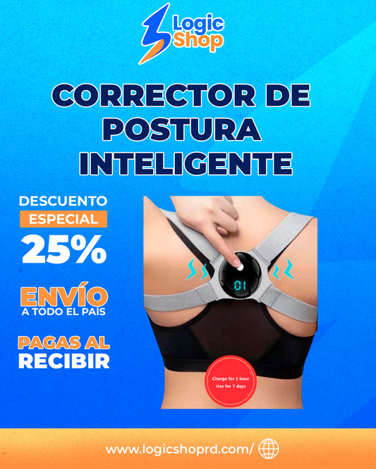 Corrector de postura Inteligente PosturePlus™ | Tu Tienda Online, Lista en Minutos – ¡Sin Código Ni Estrés!