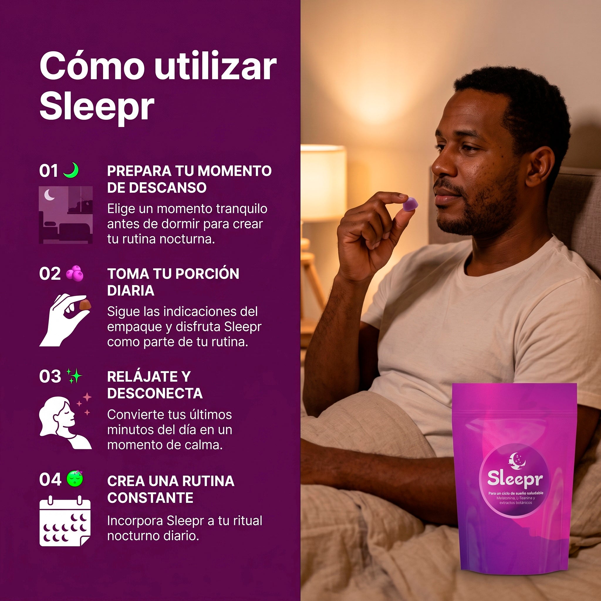 Sleepr™ Gomitas para dormir