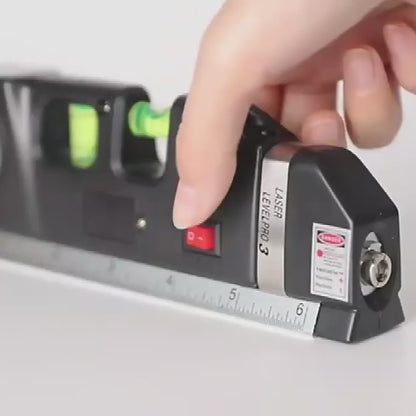 Nivel Láser 4 en 1 Pro™ | Termina Tus Proyectos 3 Veces Más Rápido – ¡Sin Errores!